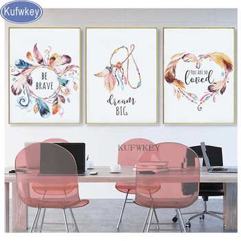 

Kufwkey 3PCS diamond painting Watercolor Feather,Cross Stitch full square diamond embroidery on photo,puzzl 5d,Mosaic,Modern art