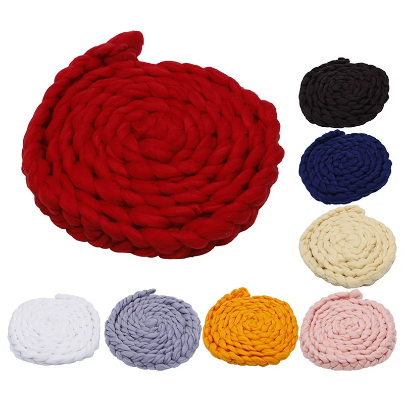

Newborn Photography Props Baby Photo Blanket Baby Posing Knitting Wool Blankets