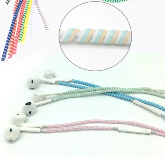 2 шт. защитный чехол для кабеля наушников 1 15 м|cable winder|wrap cablecable protector |