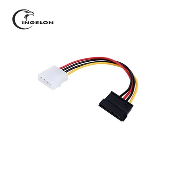 

Ingelon sata power adapter Molex IDE to Serial ATA Power Adapter 4 Pin to 12 Pin Cable sata ide adapter to esata 6.9inch SSD