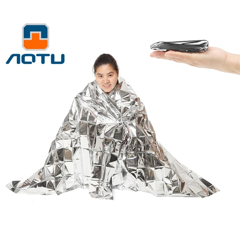 Portable Rescue Emergent Blanket Survival Kit Waterproof Emergency