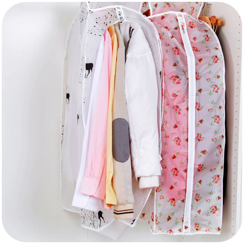 فراغ أكياس لتخزين الملابس الملابس حقيبة دعوى معطف الغبار غطاء حامي ل القماش خزانة التخزين حقيبة للملابس منظم