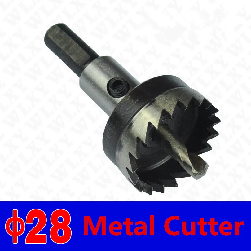 Dia 28mm HSS Core Drill Bit Metal Cutter HSS Steel Holesaw Drill Bit