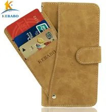 Vintage Leather Wallet Blackview R6 Case 5.5