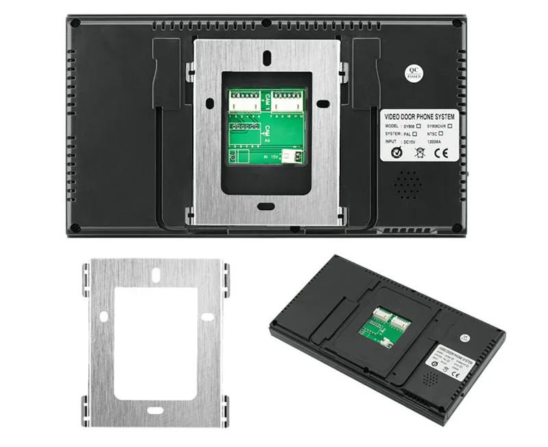 Новое поступление, домашняя система безопасности, домофон, аудио дверной звонок, 7 дюймов, видео-телефон двери, HD камера, w/t, пароль и функция ID карты