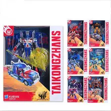 New Transformation 4 Robot Action Figures Toys Deformation Toy Dinobots Grimlock Slug Strafe Slash Classic model kids toys gifts