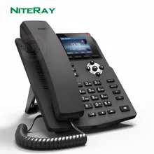 X3SP IP телефон 2 SIP линии HD Voice предприятие телефон с интеллектуальным DSS ключ-карта ЖК-дисплей NiteRay