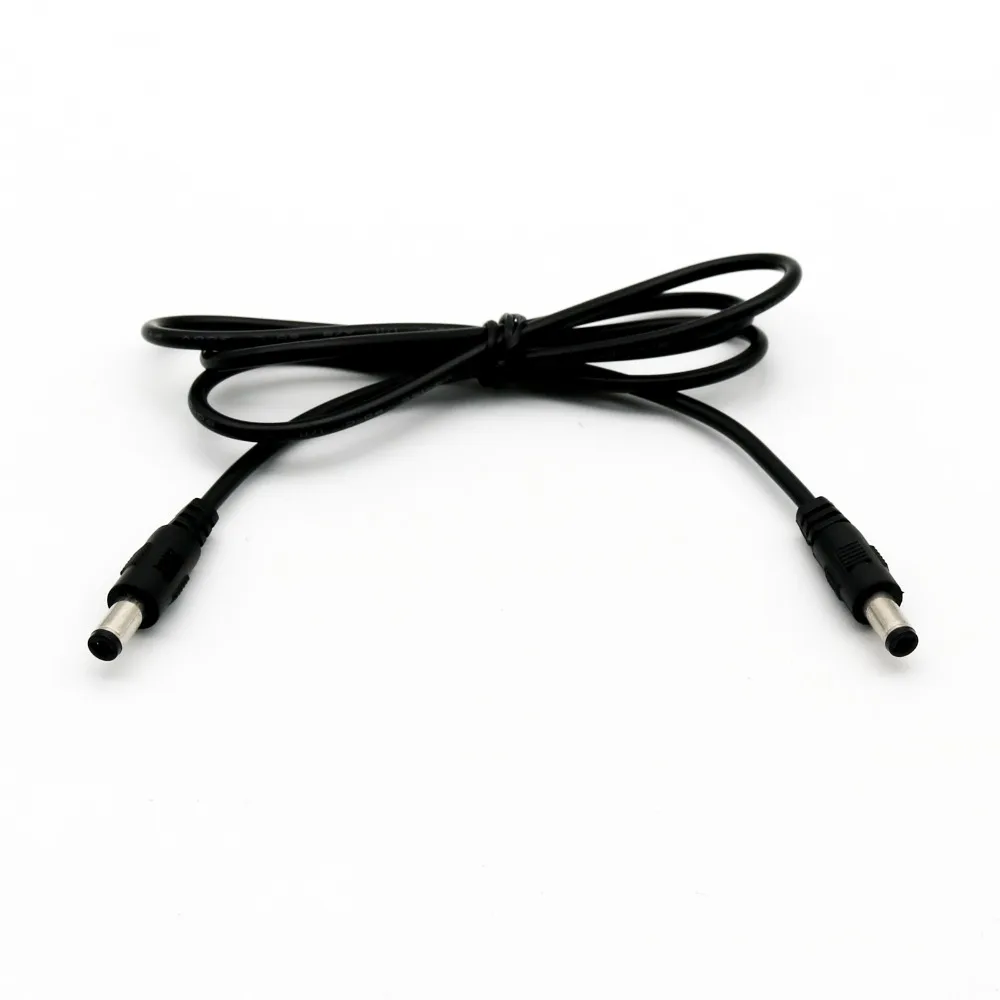 1x 3FT/1M DC Power 5.5 x 2.5mm Male To M/M Plug CCTV Extension Connector Cable Cord | Компьютеры и офис