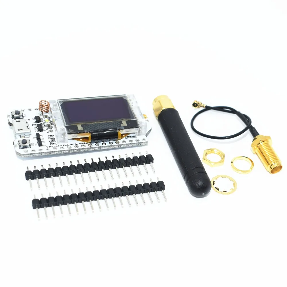 

SX1276 SX1278 ESP32 LoRa 868MHz/915MHz/433MHz 0.96 Inch Blue OLED Display Bluetooth WIFI Kit 32 Development Board