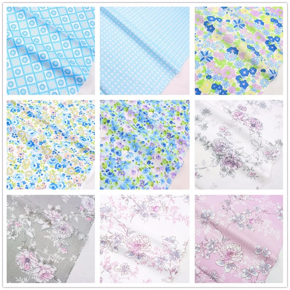 

16112820 ,width 1.6M flower cotton fabric ,Clothing accessories diy handmade patchwork cloth home textile tablecloth clothes