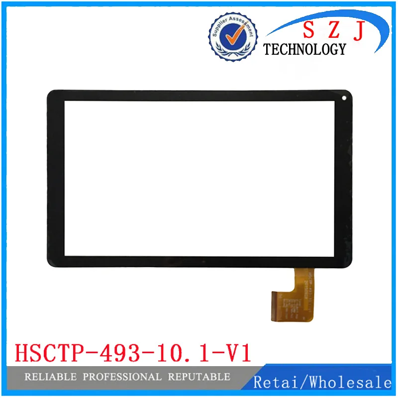 

New 10.1'' inch for HSCTP-493-10.1-V1 tablet PC Touchscreen panel Digitizer Sensor replacement HSCTP-493 Free Shipping