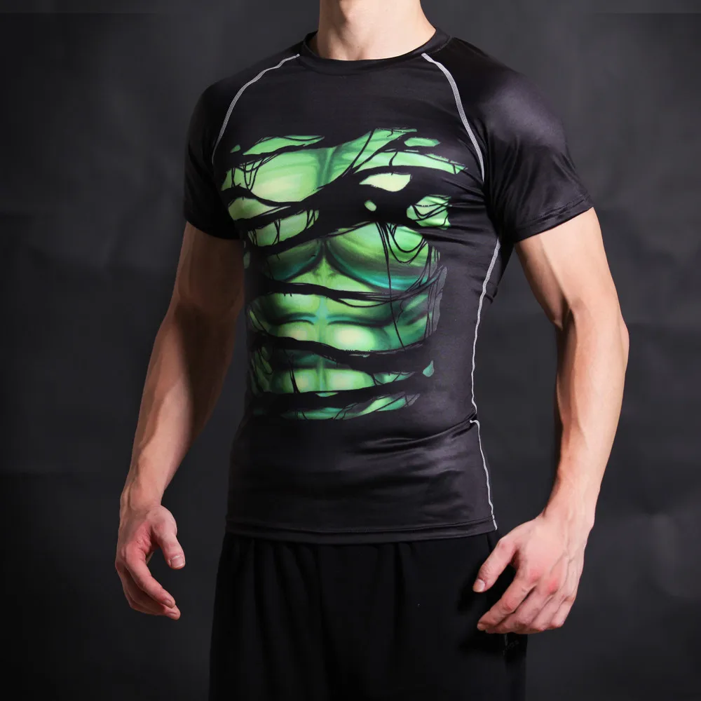 Мужская футболка 3d Hulk l