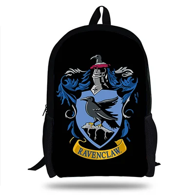 Harri Potter Hufflepuff Ravenclaw дизайнерская школьная сумка, рюкзак для студентов, школьная сумка, рюкзак для ноутбука, повседневный рюкзак, рюкзак - Цвет: A8004