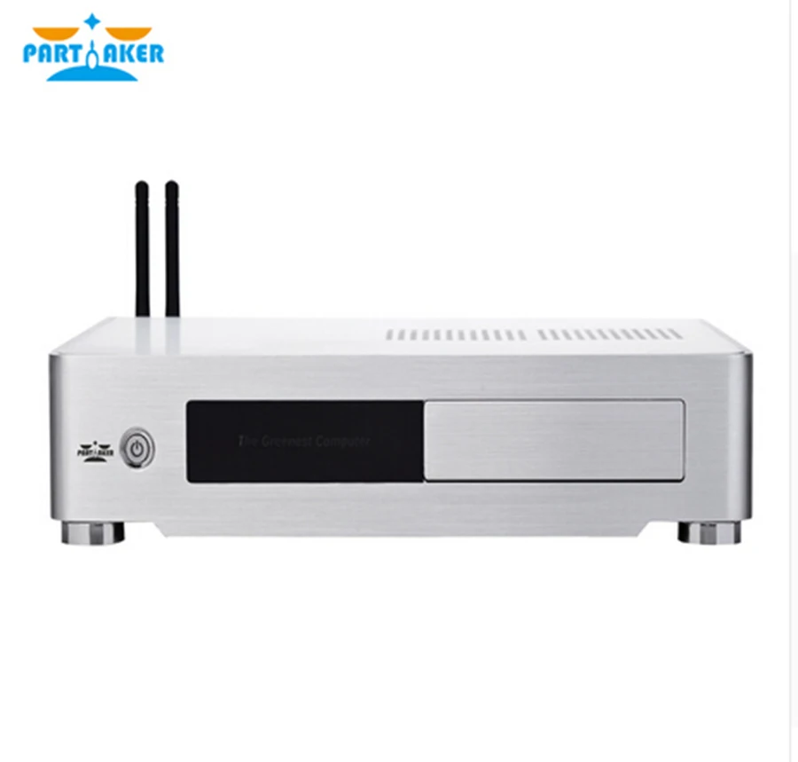 

Partaker B9 6 Generation SKYLAKE Mini PC CPU with G3900 2M Cache 2.80 GHz DDR4 Memory VGA HDMI DVI Three Display Ports HTPC