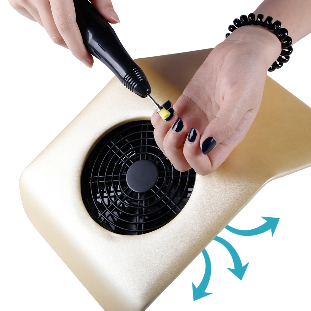 30 Вт пылесборник для ногтей УФ гель наконечник пылезащитный прибор для маникюра, педикюра пылесос для маникюра дизайн ногтей салонный всасыватель, пылесборник
