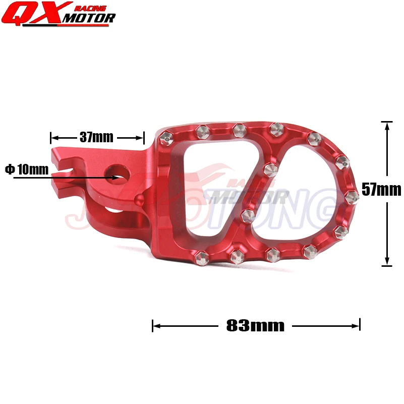 Новинка 7075 подставка для ног педаль CRF125/250 02 03 04 05 07 CRF150R 16 CRF250/450X 2005 2006 2015 CRF250/450R 2004