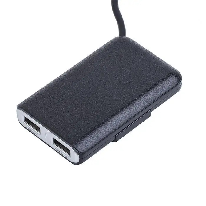 4 usb порта автомобильное зарядное устройство USB расширение адаптер быстрой зарядки для устройств одновременно мобильный телефон