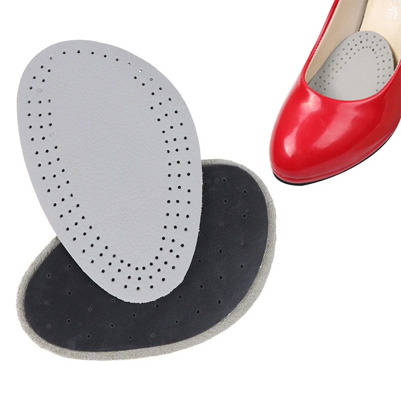 

1 Pair Women High Heel Half Insole Feet Orthopedic insoles leather Shoe Insole Pads Forefoot Shoes Cushion