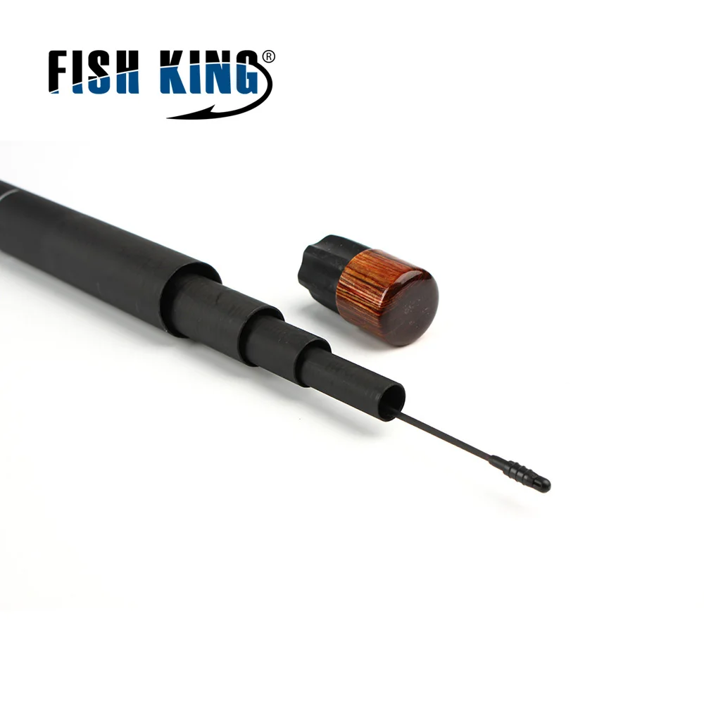 FISH KING карбоновая удочка с. Вт 10-30 г 99% углерод 5-7 секс стандарт 5 м 6 м 7 м Длина сжатия 128 см