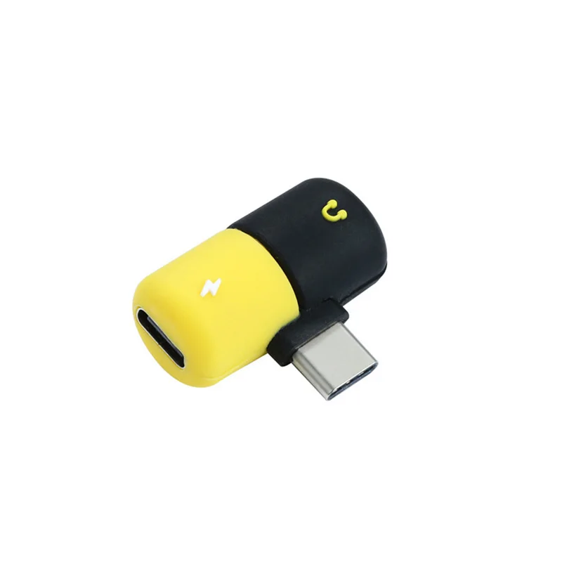 Pill 2 в 1 Аксессуары для наушников зарядный кабель Otg type C Otg Micro Usb C до 3,5 мм адаптер для наушников аудио разветвитель для зарядки - Цвет: 1