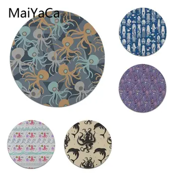 

MaiYaCa In Stocked Free octopus Gamer Speed Mice Retail Small Rubber Mousepad Size for 20x20cm and 22x22cm Small Mousepad