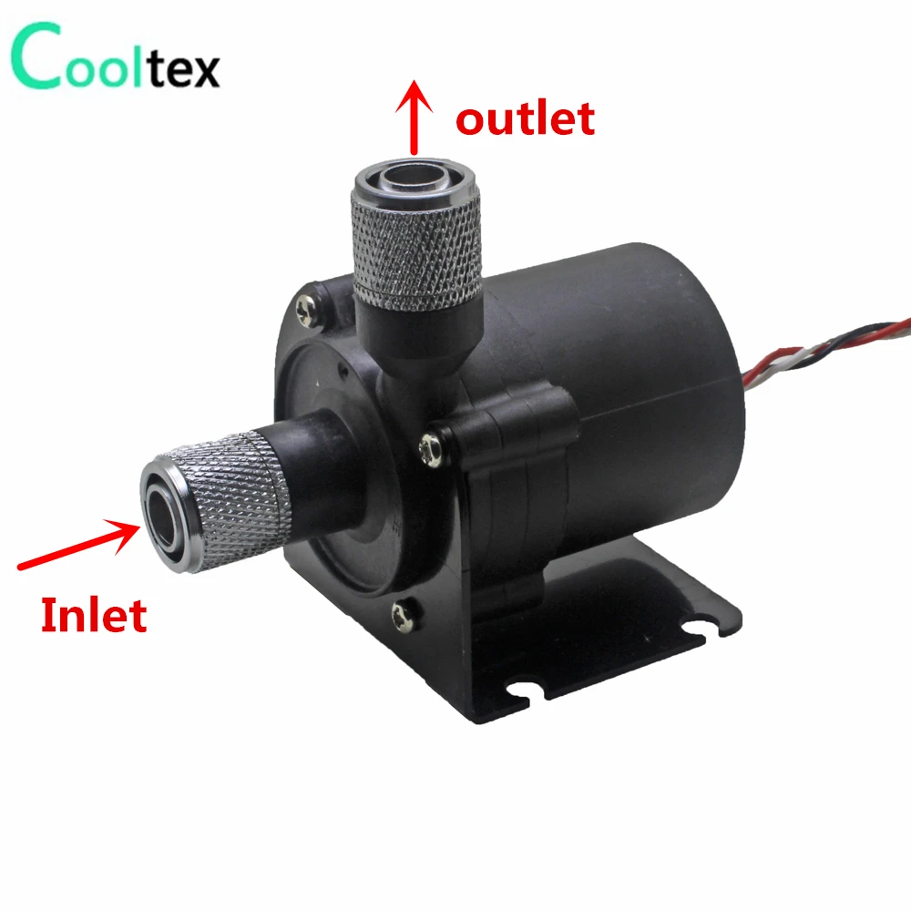 Bomba de Água de Refrigeração Elétrica Silenciosa sem Escova 12v dc Faça Você Mesmo Computador Ventiladores e resfriadores - Imagem 2