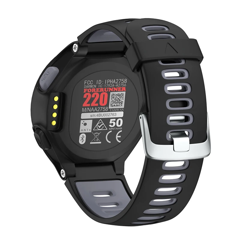 Сменный ремешок на запястье для смарт часов Garmin Forerunner 235 220 620 630 735XT мягкий