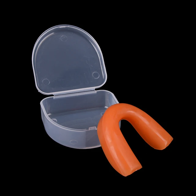 Single sided Teeth Guard Mouthguard Free Combat Sports Tooth Protector With Plastic Case Box