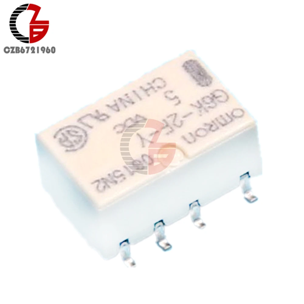 5PCS 12V SMD G6K-2F-Y-12VDC Signal Relay 8PIN for Omron Relay MF