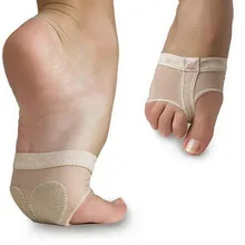 1 пара Footful Voet Thong Toe Ondergoed балетные костюмы Dans Poten Middenvoet Voorvoet Half Lyrical бесплатно verzending