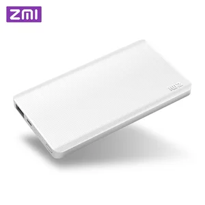 Xiaomi ZMI 5000 мАч запасные аккумуляторы для телефонов xiaomi 5000 мАч запасные аккумуляторы для телефонов внешний батарея Портативный зарядки Двусторонняя Quick Charge 2,0 для iPhone - изображение