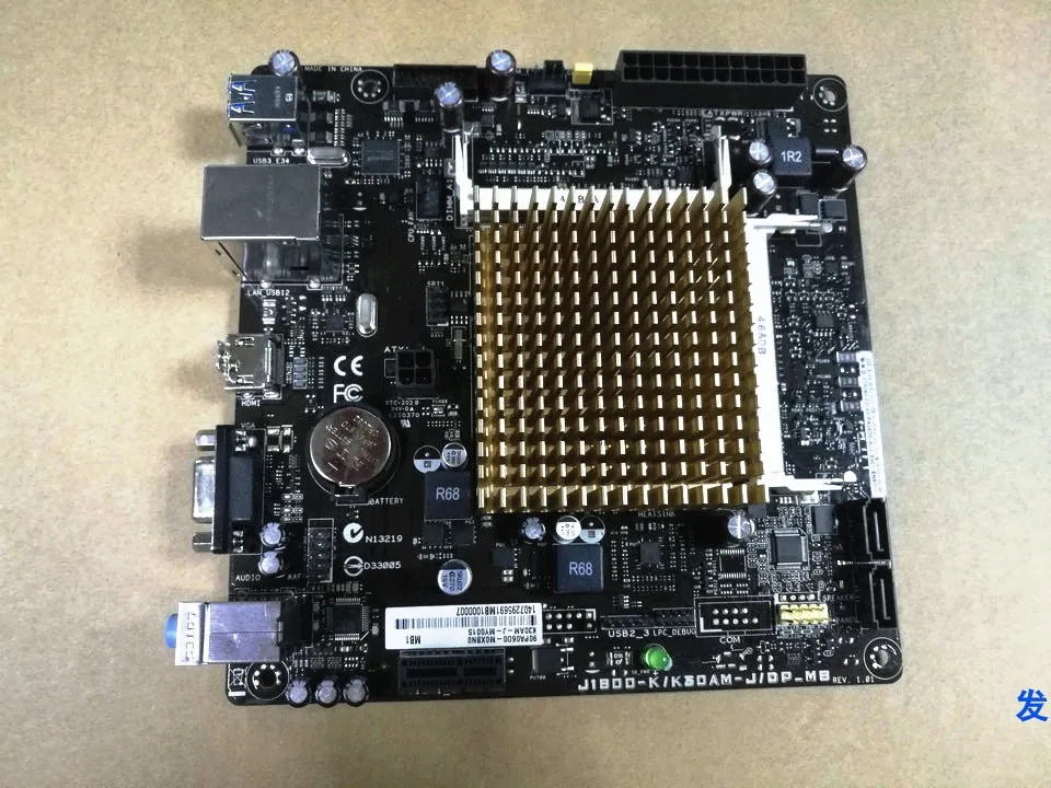 

J1800-K/K30AM-J/DP_MB MOTHERBOARD K30AM-J1852A1 ITX