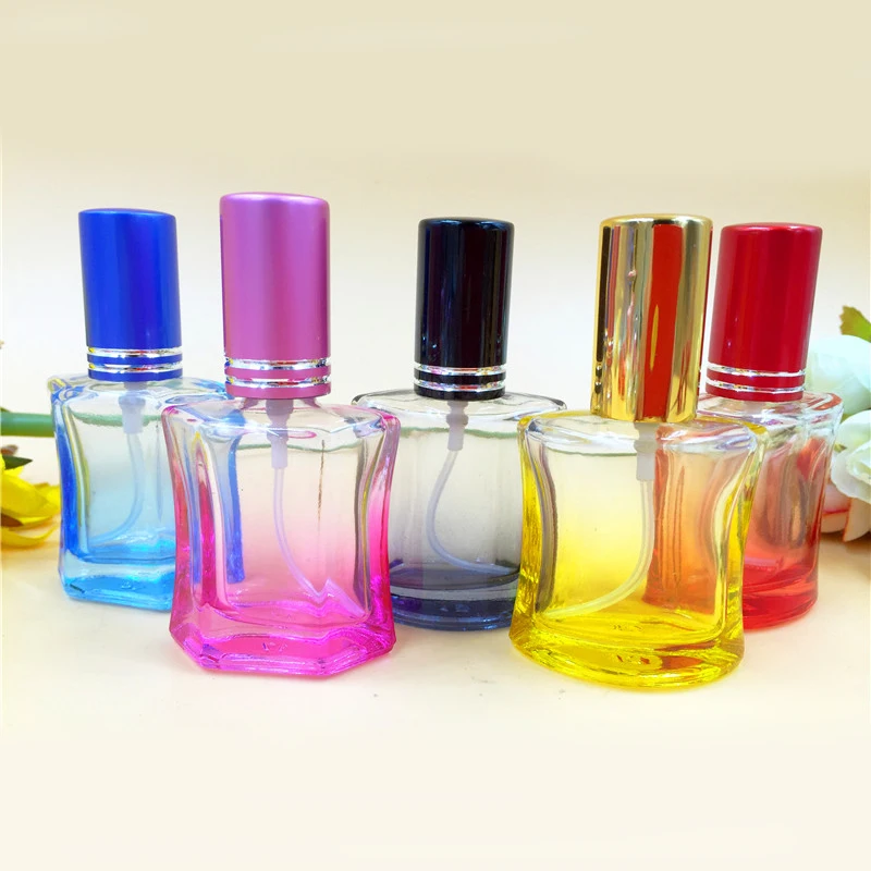 10ml Color Perfume Bottle Atomizer Refillable Glass Sprayer for Makeup ...