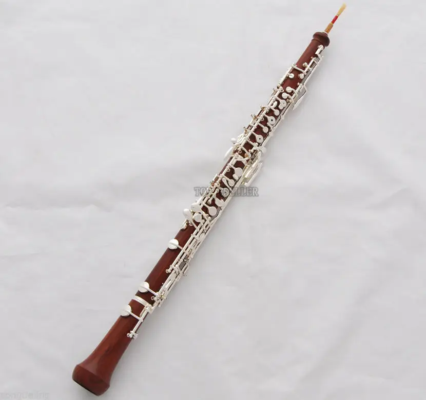 Концертная профессиональная роза дерево материал oboe серебро C Ключи чехол
