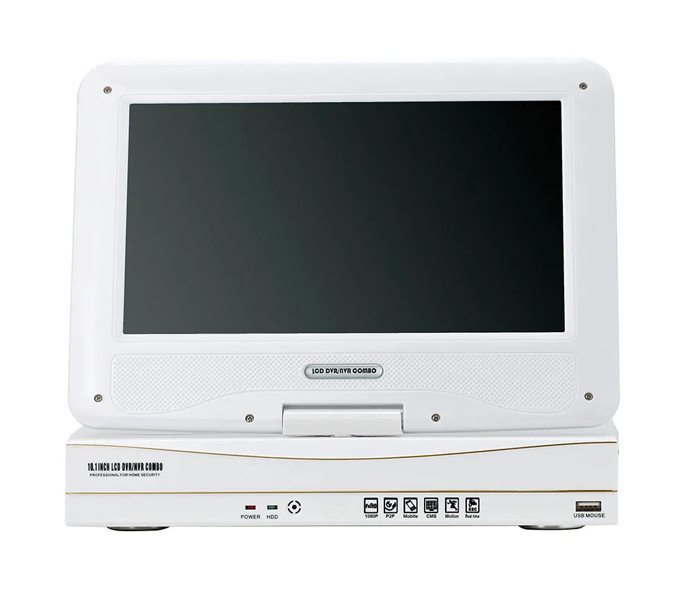  Build in 1TB HDD 10 pulgadas monitor 1080P inalámbrico wifi cctv IP sistema de cámara para home sho