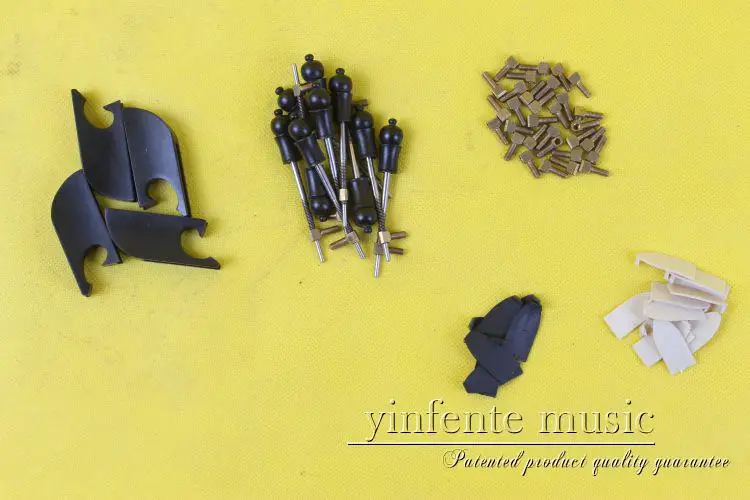 

New violin bow parts,1 set Baroqu Top grade violin bow ebony frog Strong horse