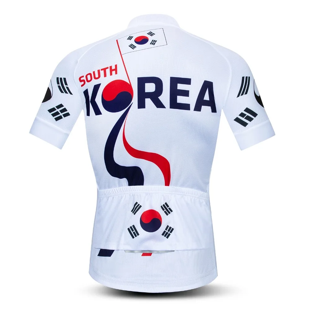 New Korea Menu0027s Cycling Jersey Shirts Short Sleeve Funny Bicycle 