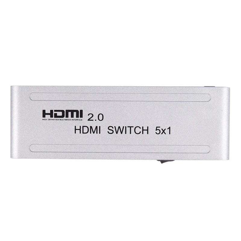 1080P Hdmi Коммутатор Hdmi 2,0 5X1 переключатель аудио видео конвертер 4Kx2K @ 60 Гц поддержка Hdr-Us Plug