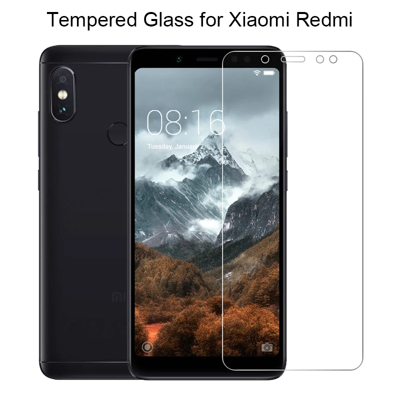 9H HD закаленное стекло для Xiaomi Mi A2 Lite A1 экранная пленка Redmi Note 4 4X 5A Prime Y1 5 Pro AI |