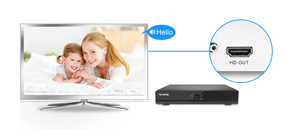 Techege 8CH POE NVR комплект 1080P CCTV система 2MP IP камера Аудио запись водонепроницаемый детектор движения видео система безопасности