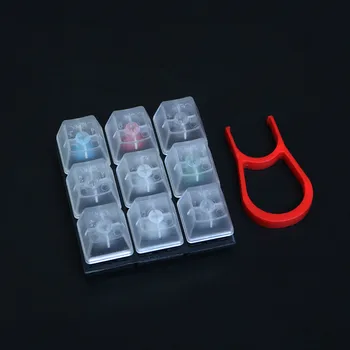

Cherry mx switch tester mx brown blue clear grey switches testing tool 9 keyset mechanical keyboard test trial tool