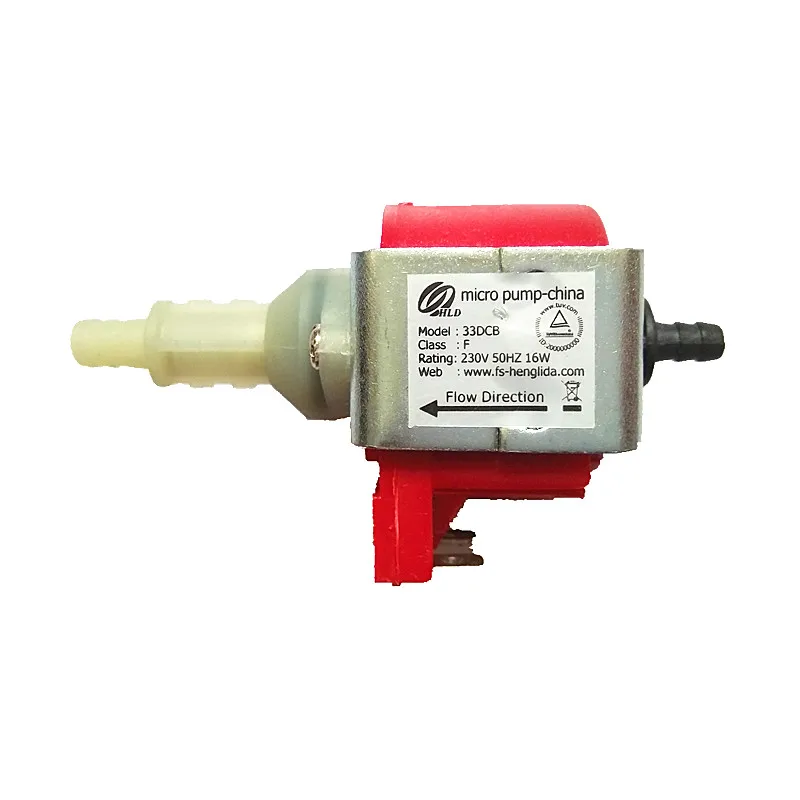 

33DCB coffee machine steam solenoid pump voltage 230V-50Hz power 16W