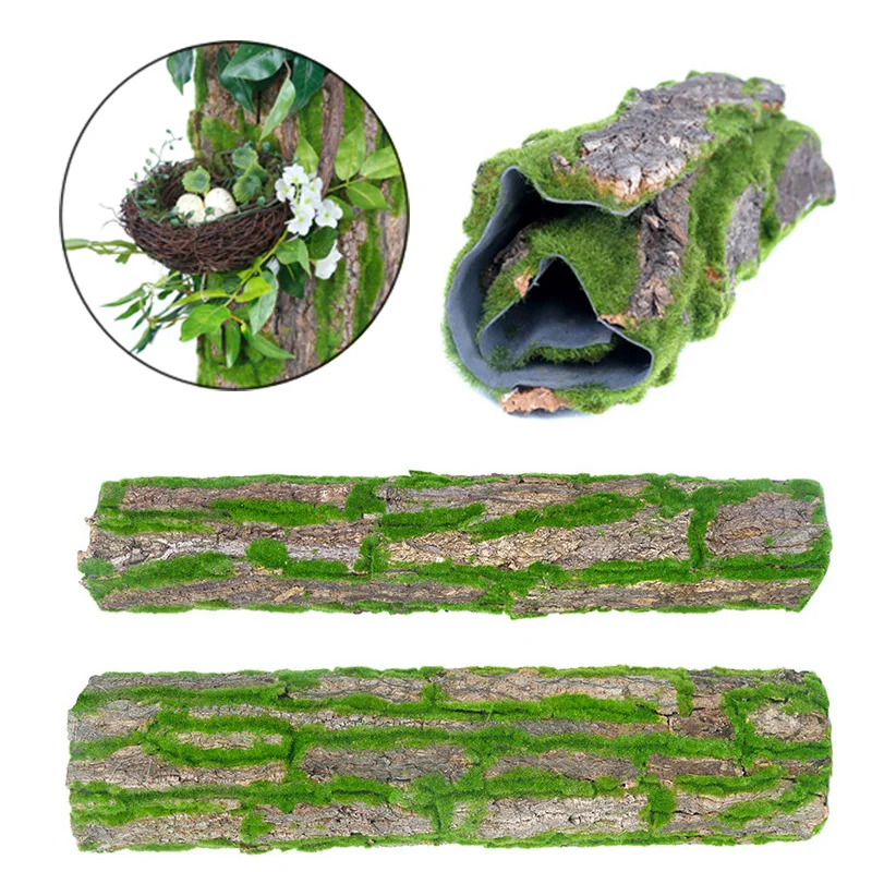 

Bark Fake Bark Moss Garden Patio Landscape Simulation Tree Decoration Artificial