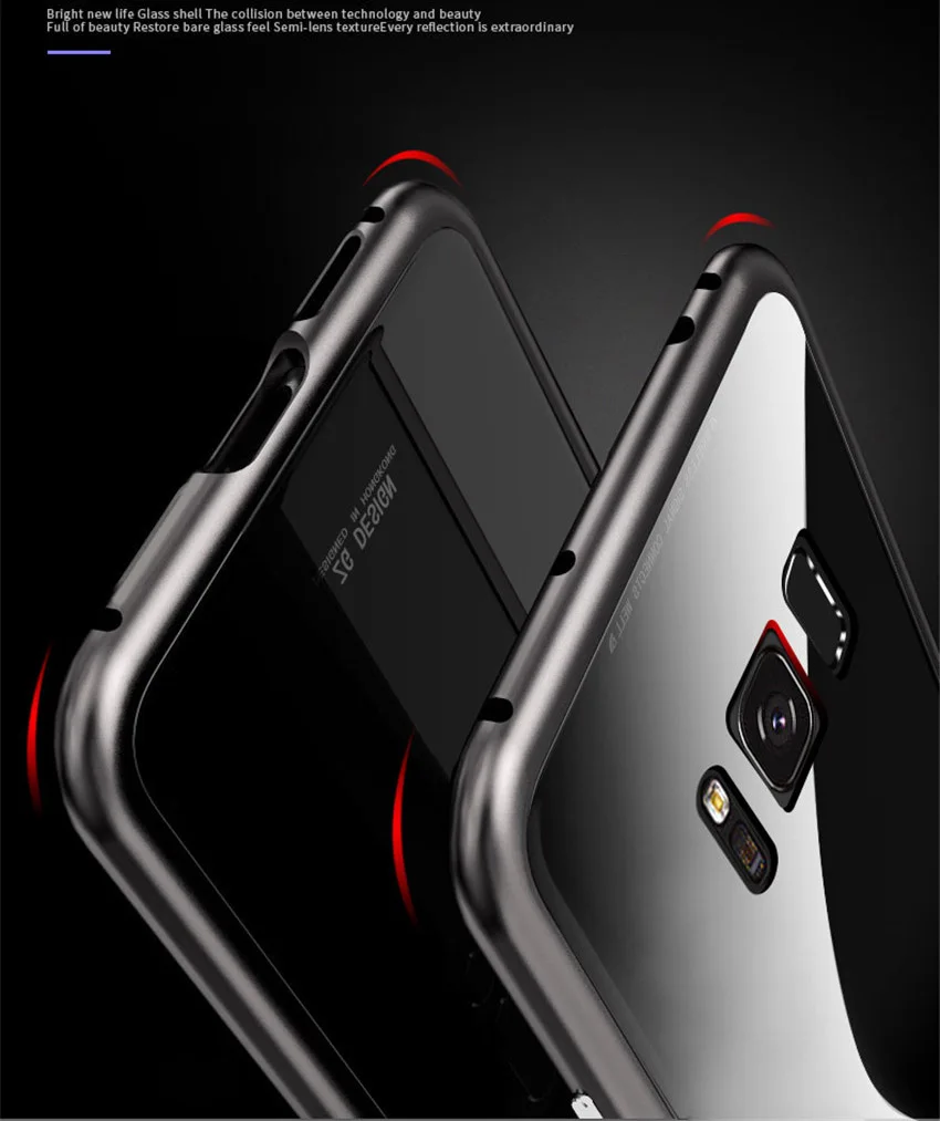 Samsung s8 s9 magnetic bumper case (6)