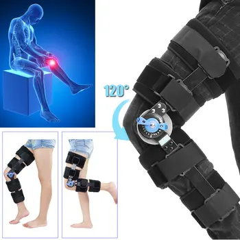 

KIFIT Medical T-Scope Stabilizer Strap Wrap Knee Brace Adjustable Hinged Leg Supportor Braces & Supports