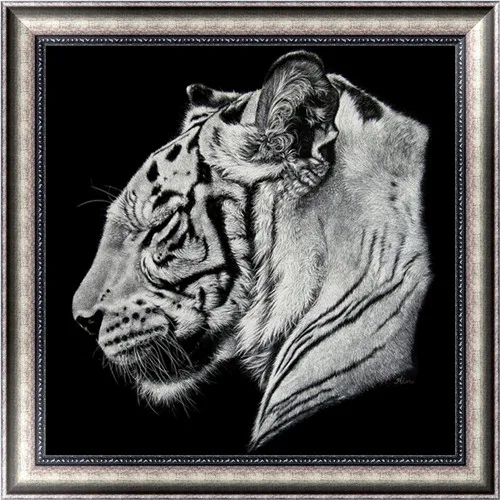 Полный Бриллиант 5D DIY бриллианты черный лев тигр узор Алмазная вышивка крестиком Стразы мозаика картина украшение - Цвет: Фиолетовый