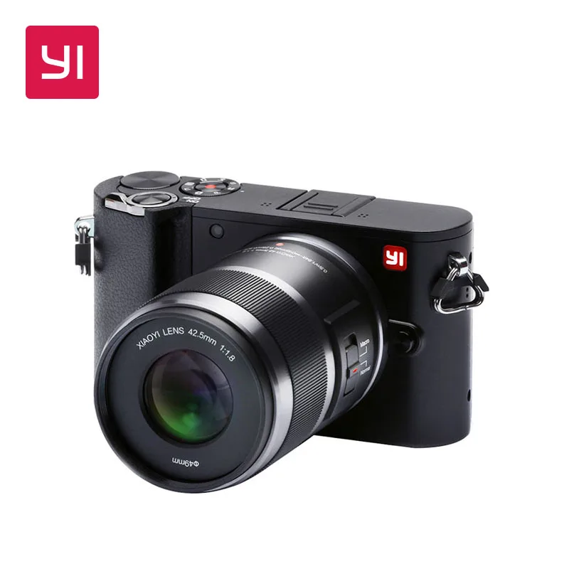 

YI M1 Mirrorless Digital Camera With YI 42.5mm F1.8 Prime Lens international Version Touchscreen Wi-Fi Bluetooth