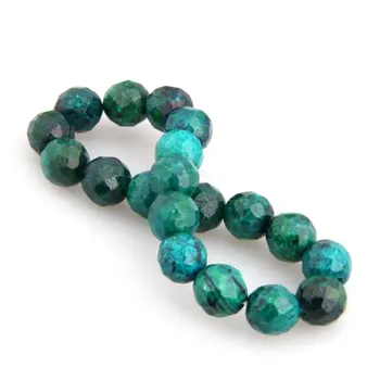 

Chrysocolla Beads Balls Elastic Stretch Bracelet Chain