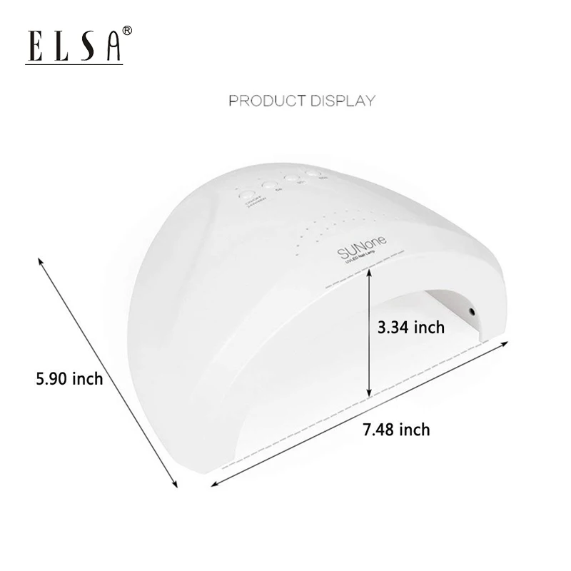 

RU Warehouse Shipping Nails UV Nail Dryer Lamp UVLED 48W SUNONE Manicure UV Lamp For Manicure Gel Varnish Drying For Nail Gel