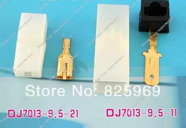 Free Shipping 1sets 5pcs DJ7013 9 5 1Pin way car connector Car Electrical connector kits for